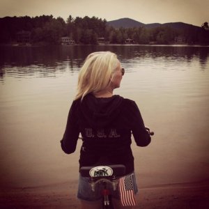 Betty, placid on MIrror Lake in Lake Placid, New York, the place where miracles happen and the American spirit is at its peak! 